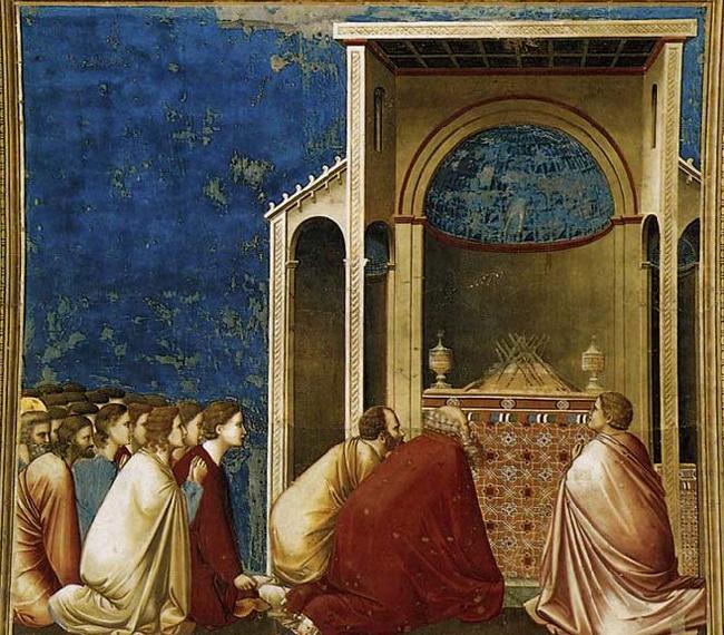 The Suitors Praying, GIOTTO di Bondone